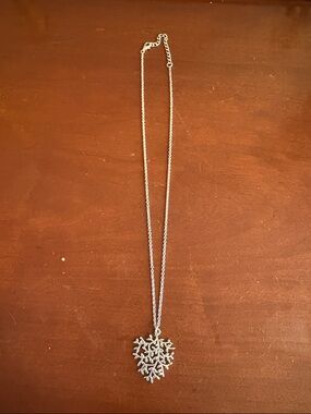 Silver Tree of Life/Olive Branch Necklace
